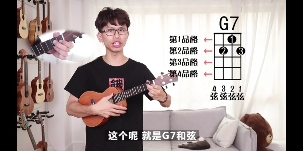 尤克里里弹唱教程和弦