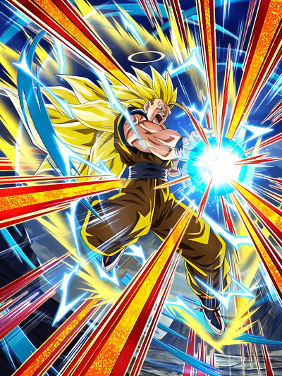 龙珠##龙珠游戏#万代手游《龙珠z:爆裂大战》中的【超级赛亚人孙悟空