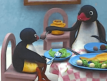 企鹅家族gif图片