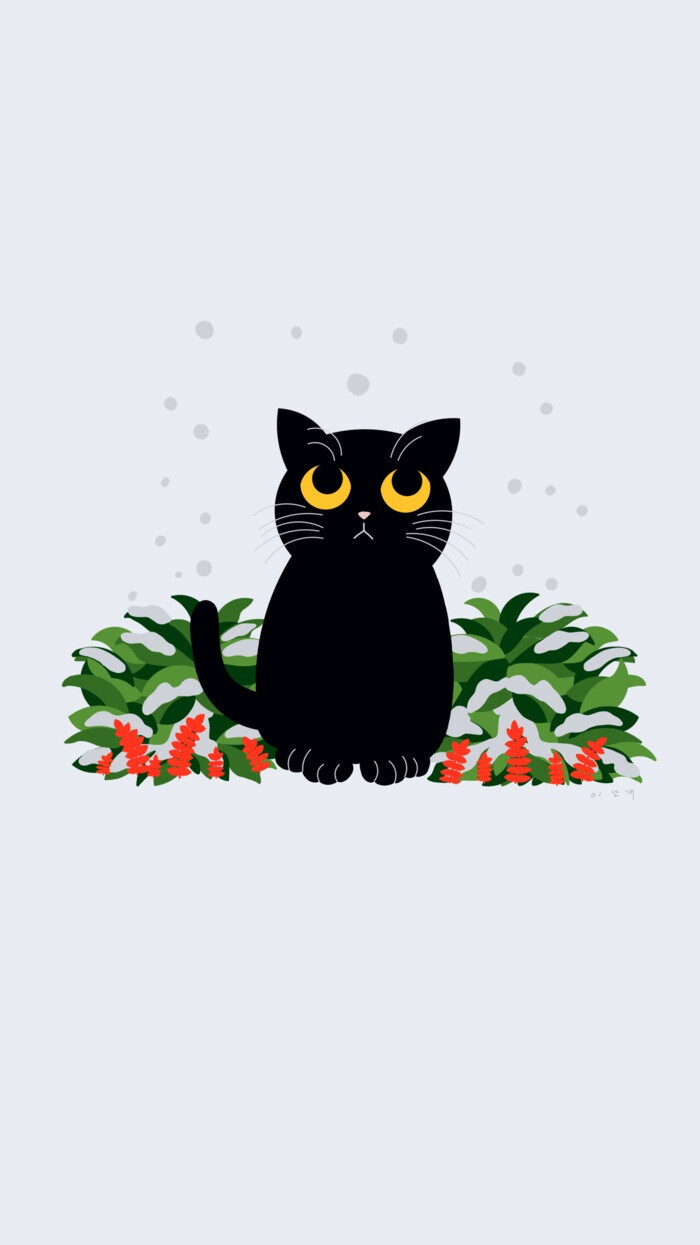 猫插画 壁纸 - 堆糖,美图壁纸兴趣社区