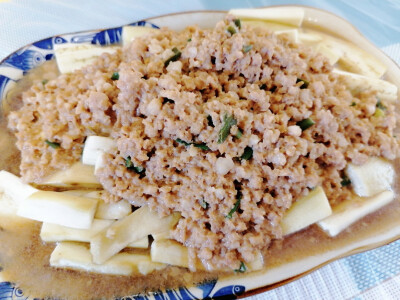 清蒸肉沫茄子