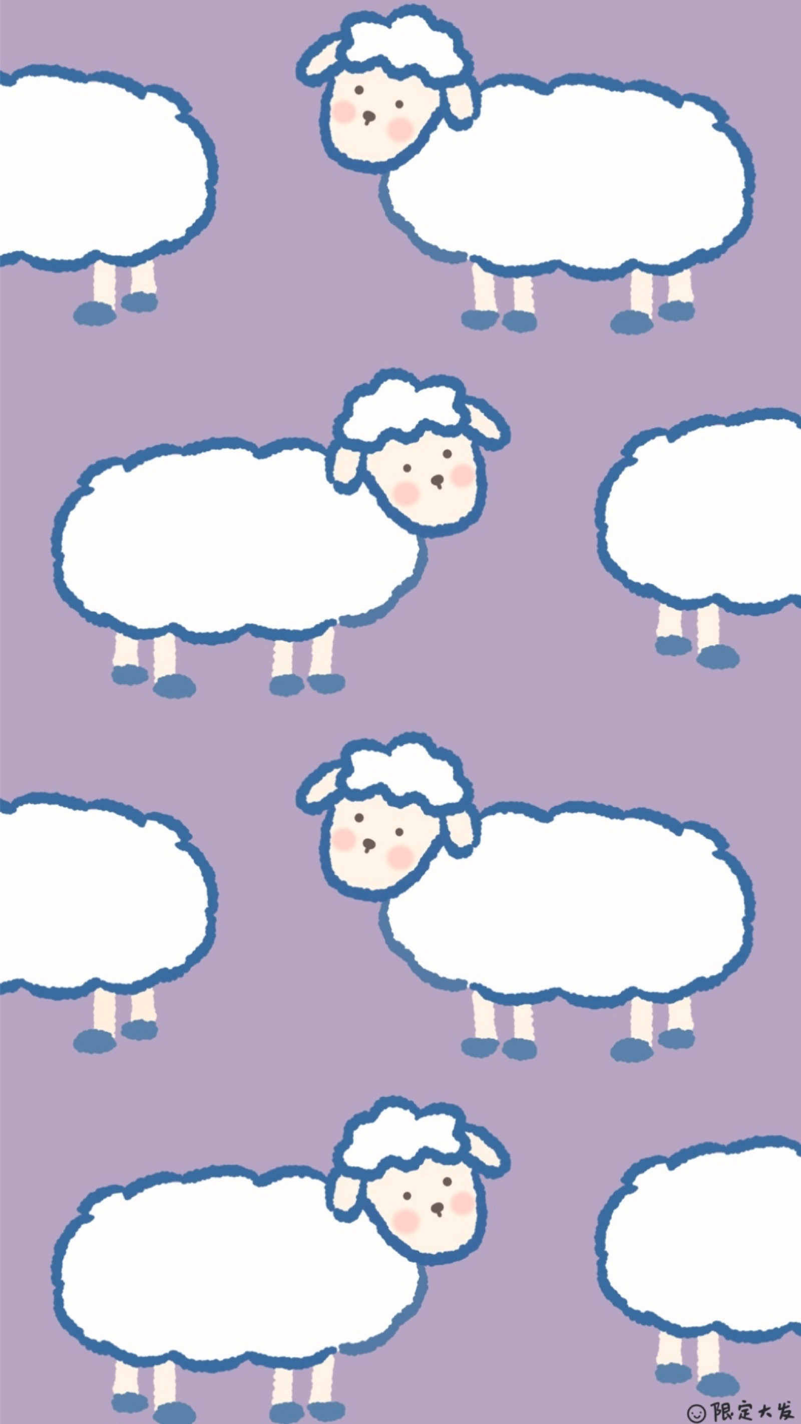 渐变纯色/手绘壁纸/聊天背景/小清新ins/油画插画/锁屏壁纸/可爱套图