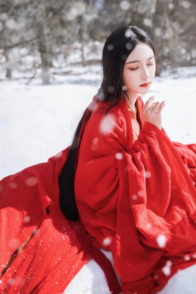 古风白衣美女头像