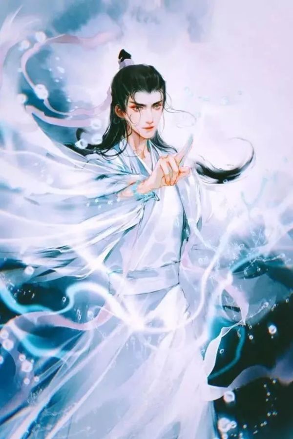 古风美男壁纸:瘦影自临春水照,卿须怜我我怜卿