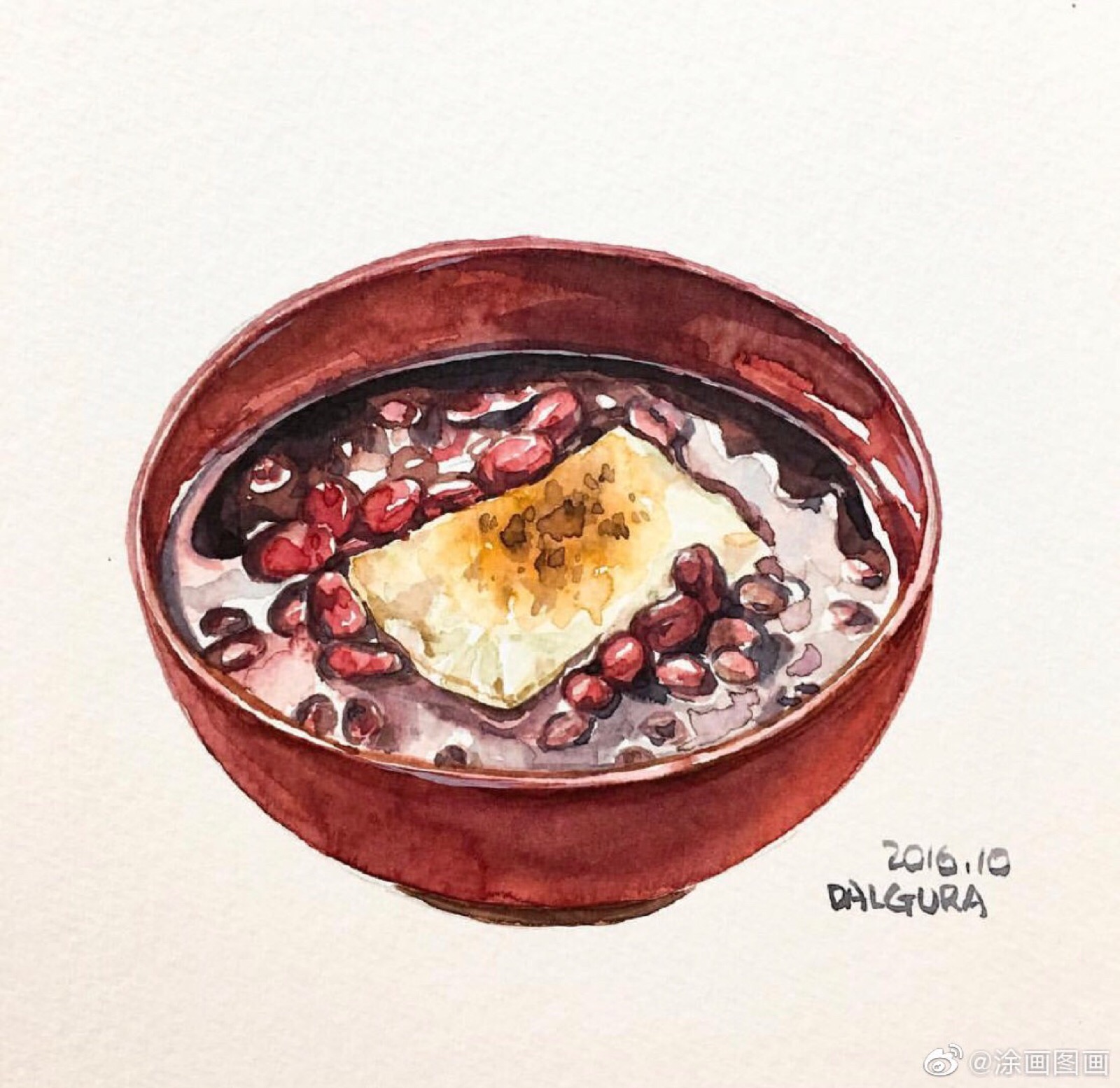 美食#手绘#头像