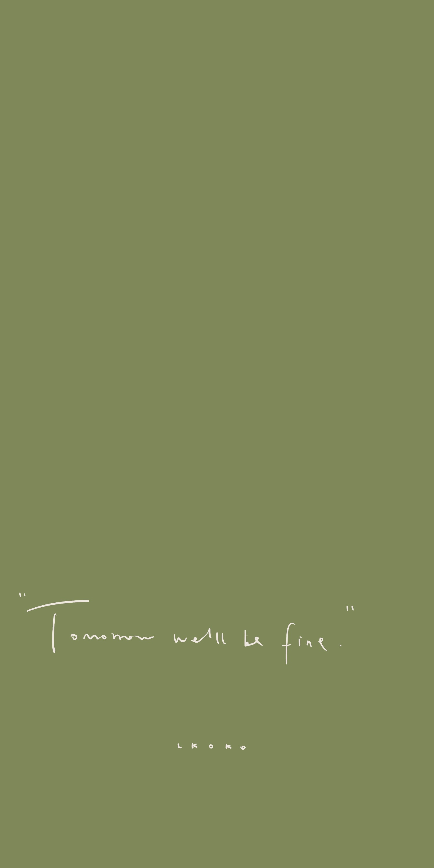 壁纸 文字 by:鹿柯珂