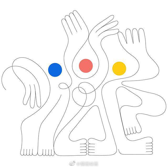 线条欣赏,作者:插画师 jonathan calugi