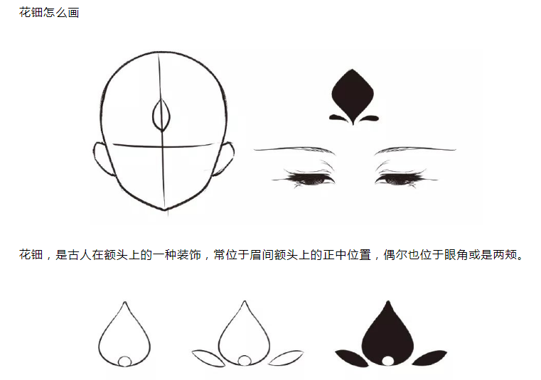 【手绘教程】古风美人的五官