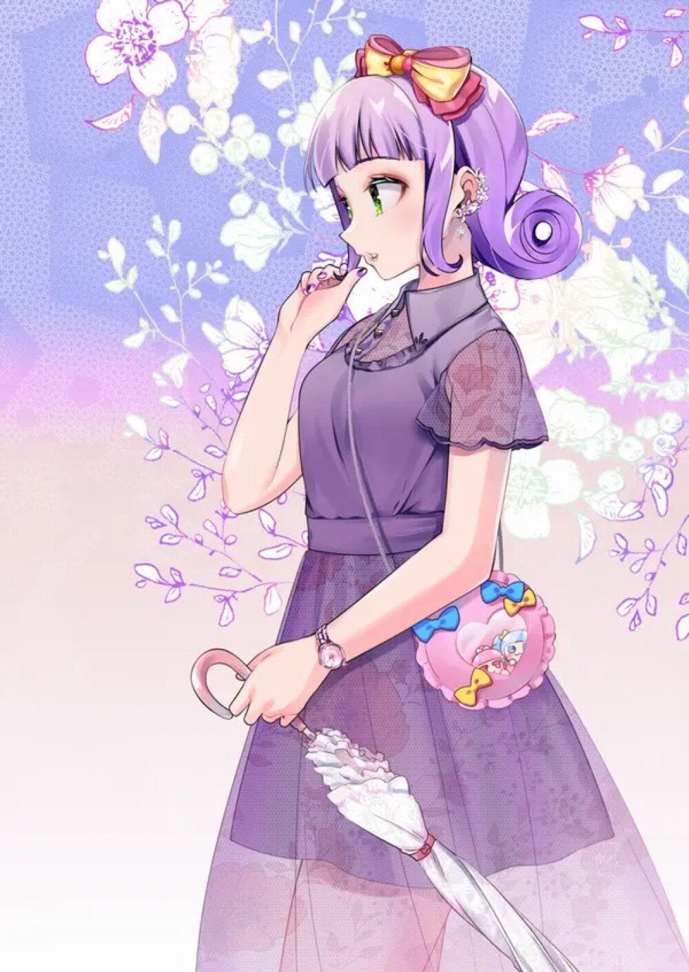 菲梦少女中的紫色皇后图片
