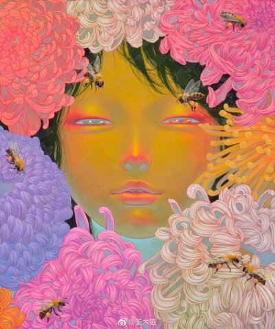 [cp]色彩艳丽的奇幻手绘 人物插画设计师 fuco ueda/cp]