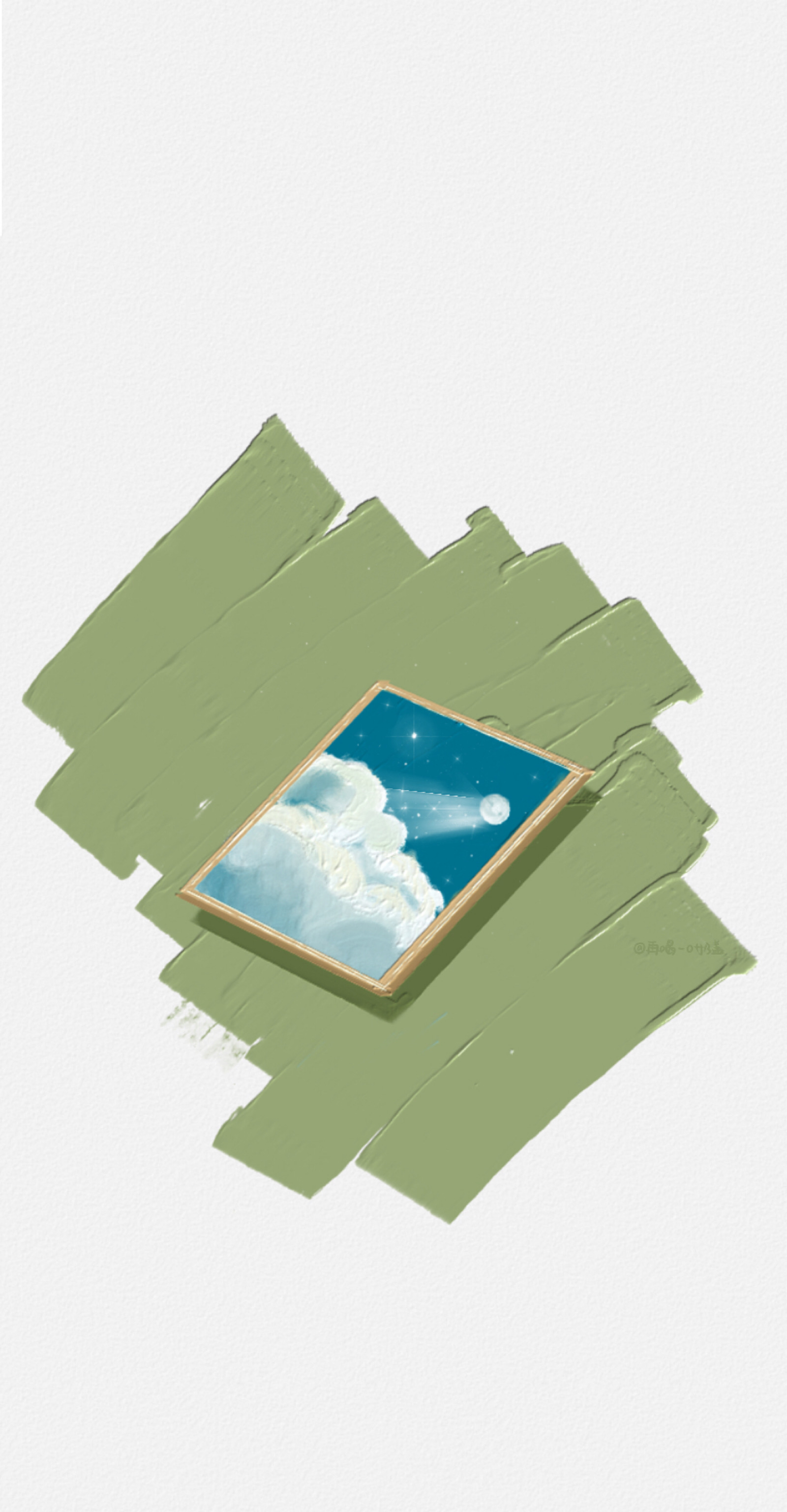 小清新ins/花朵插画/锁屏壁纸/可爱套图/简约平铺/文字壁纸/卡通情侣