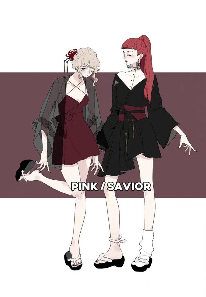 来源:淘宝店铺pink savior独立设计