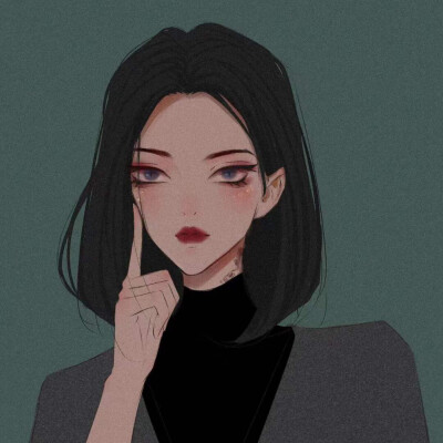 高冷霸气酷酷女头