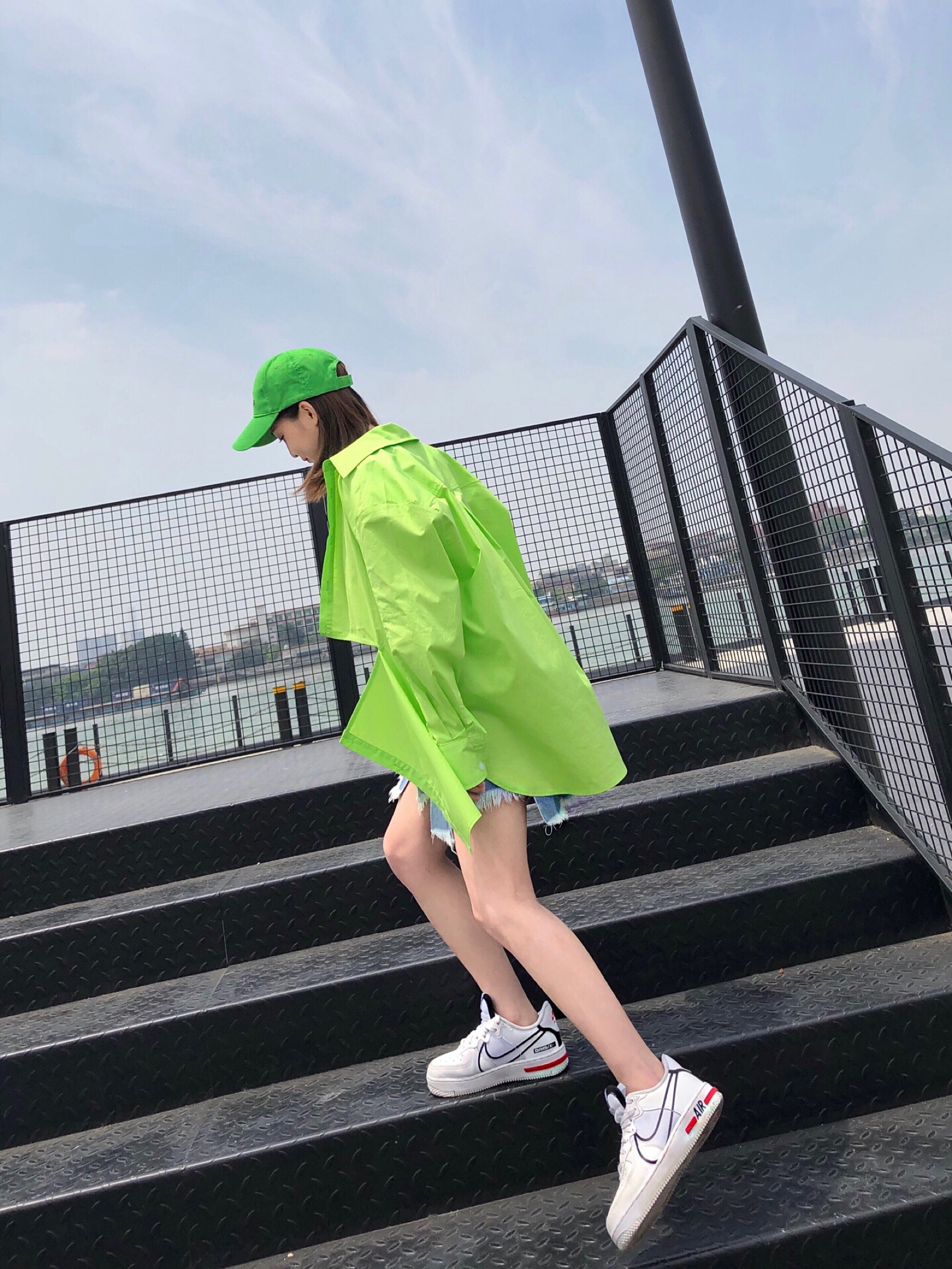 荧光绿出门肯定不会走丢了 - 堆糖,美图壁纸兴趣社区