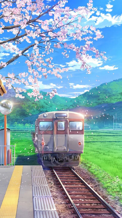 日系动漫风景壁纸竖屏图片