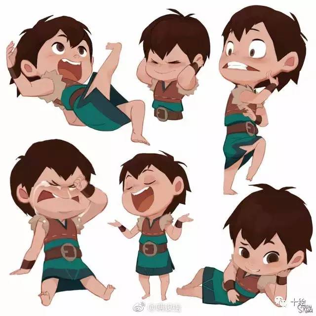 q版人物动作