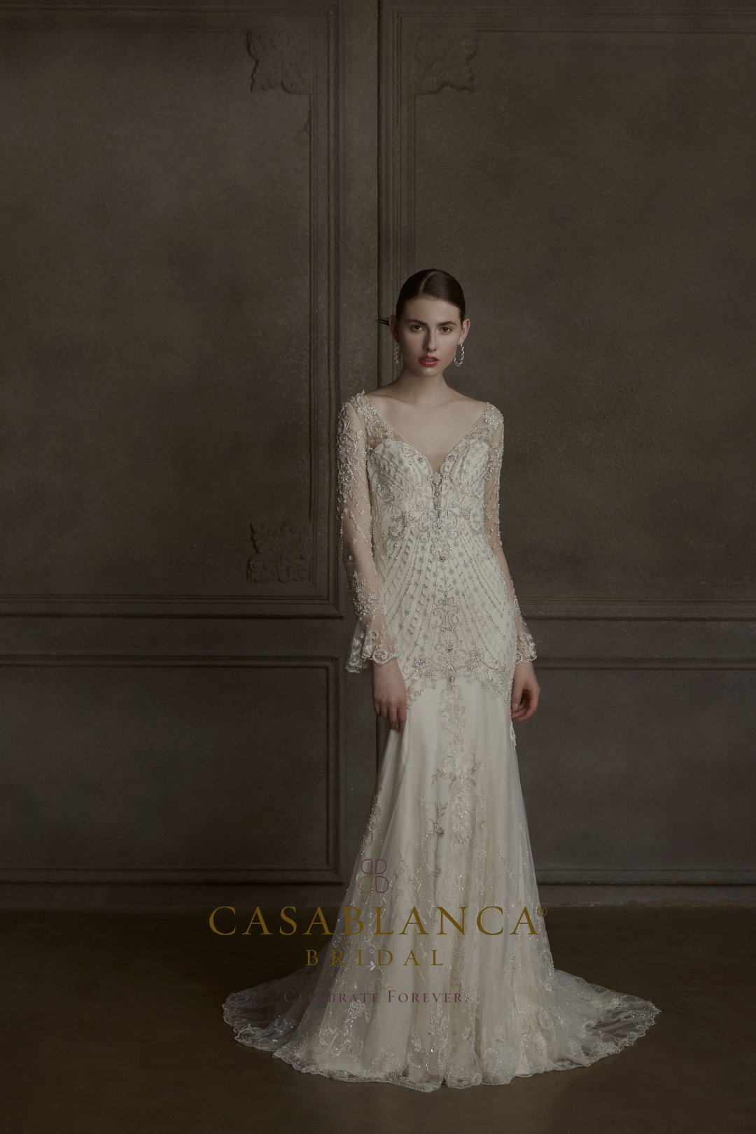 casablanca bridal婚纱图片