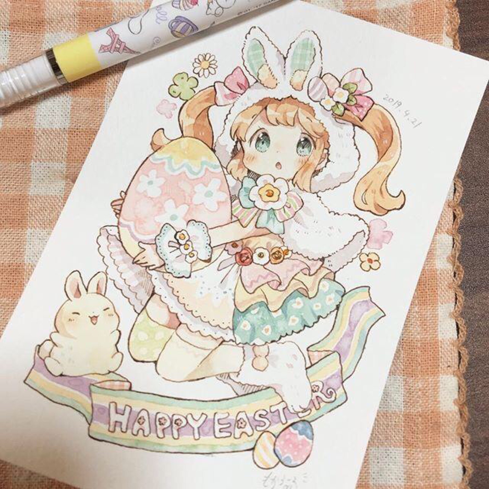 mokarooru插画师,韩国插画师 아롱 插画师mokarooru