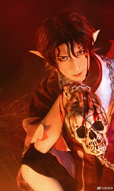 阴阳师鬼童丸cos coser:黄靖翔