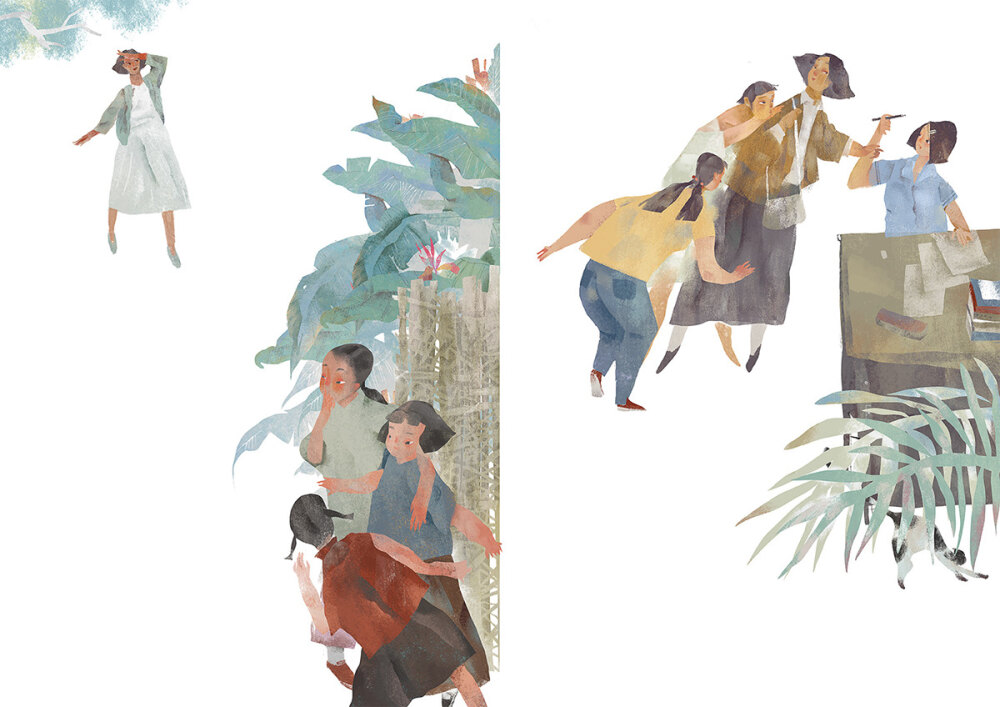 超喜欢的一个插画师:caver zhang(乌猫)
