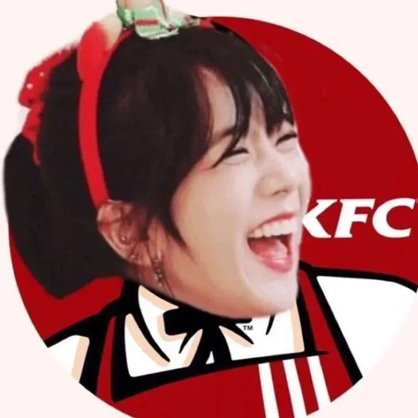 blackpink沙雕头像KFC图片