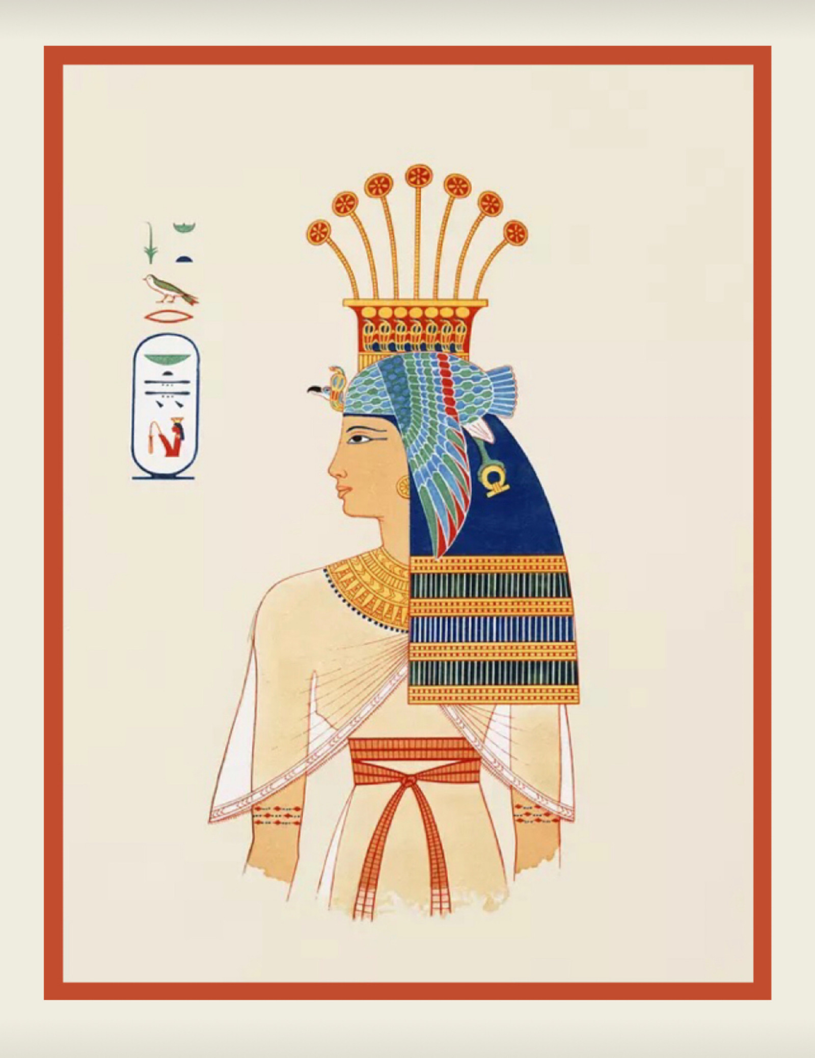 埃及纹样的特点图片
