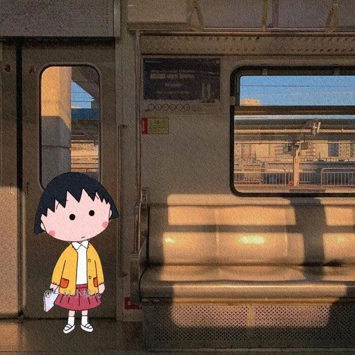 樱桃小丸子背景图