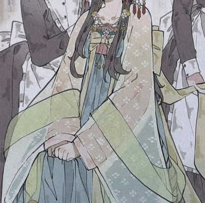 动漫女头/闺蜜头像/三人/多人/古风