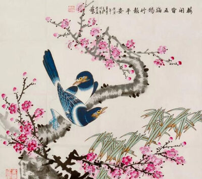 雅而不俗,浑厚秀丽,工笔画名家王道良花鸟画作品欣赏