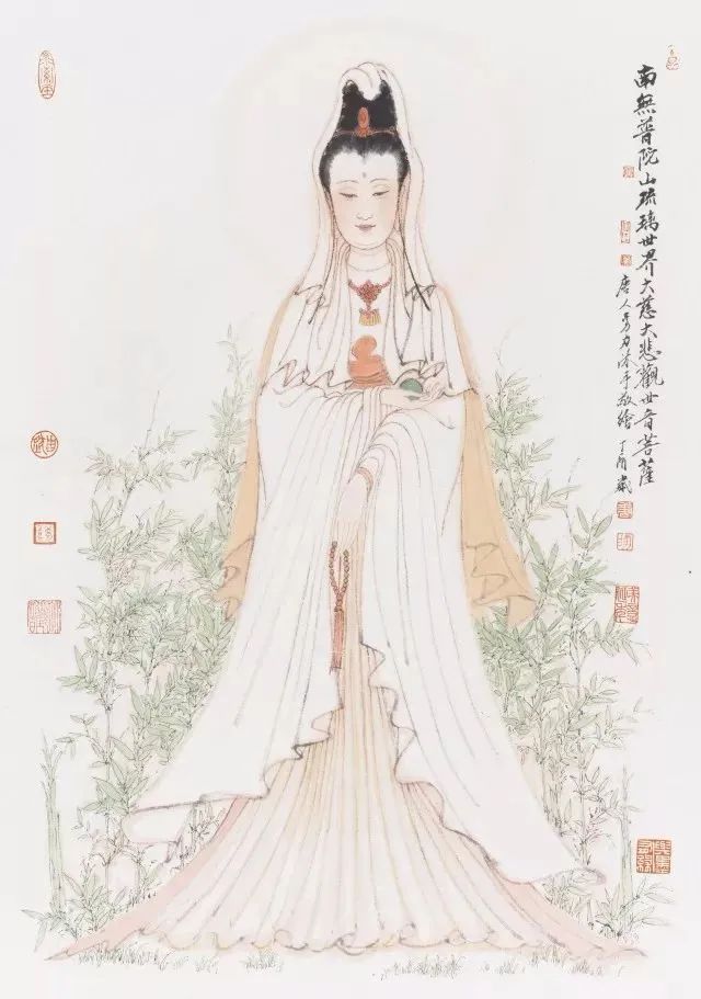 央美院长唐勇力的现代工笔人物画