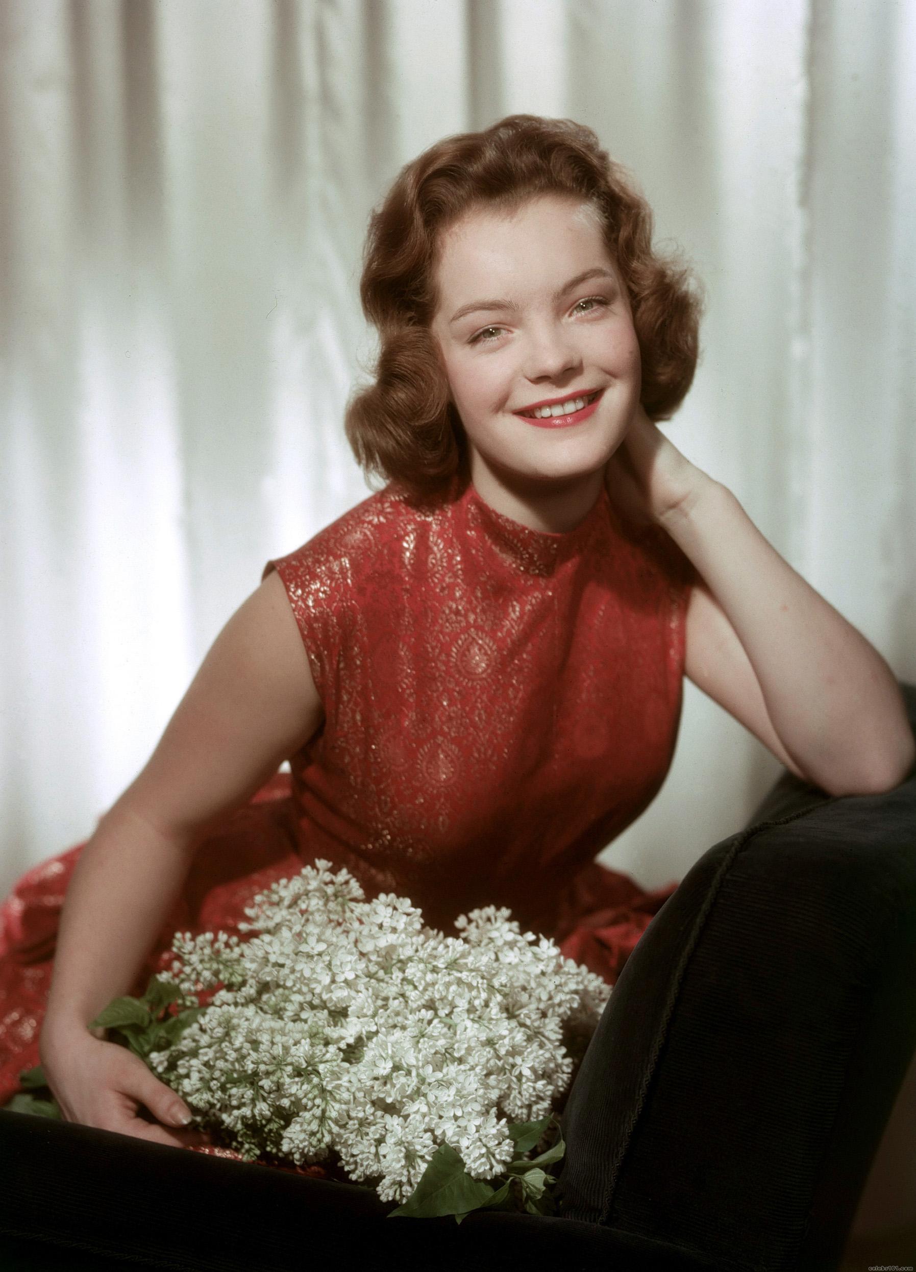 romy schneider in 1955