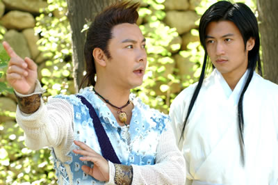 小鱼儿与花无缺张卫健 饰 小鱼儿谢霆锋 饰 花无缺