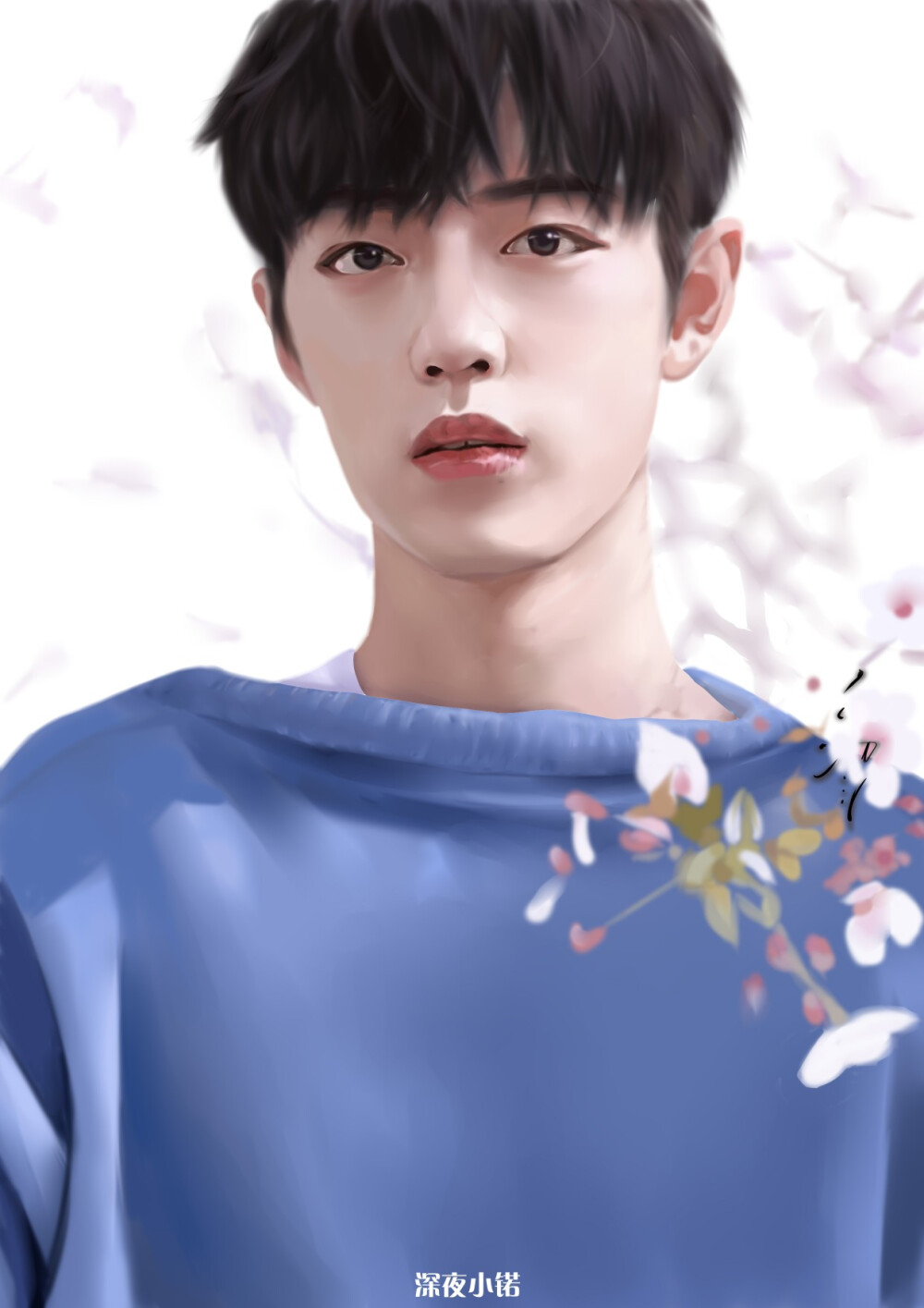 肖战 动漫 绘画版 - 堆糖,美图壁纸兴趣社区