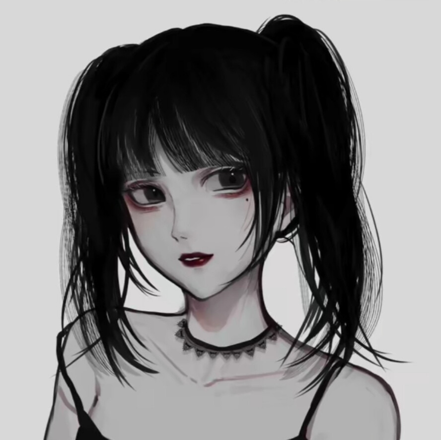黑化头像截自b站@罐头君