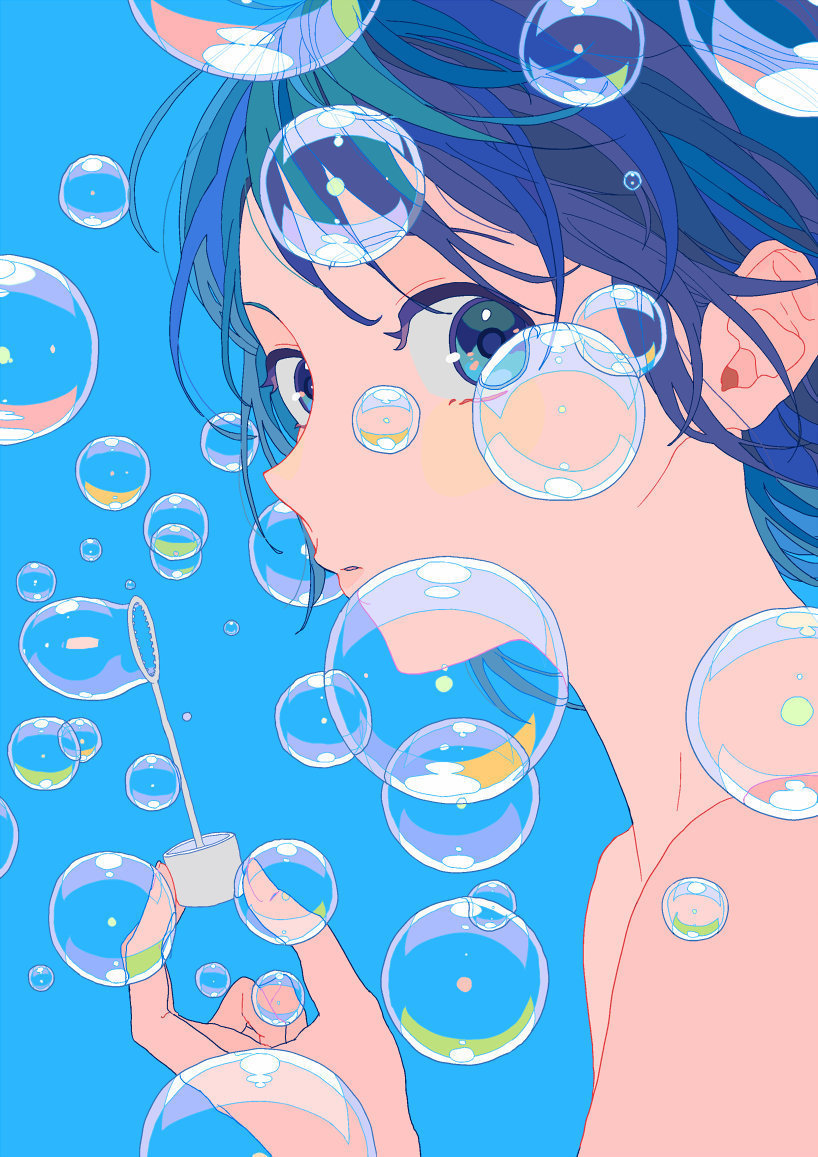 壁纸|你不曾缺席 我如约而至插画师 mng