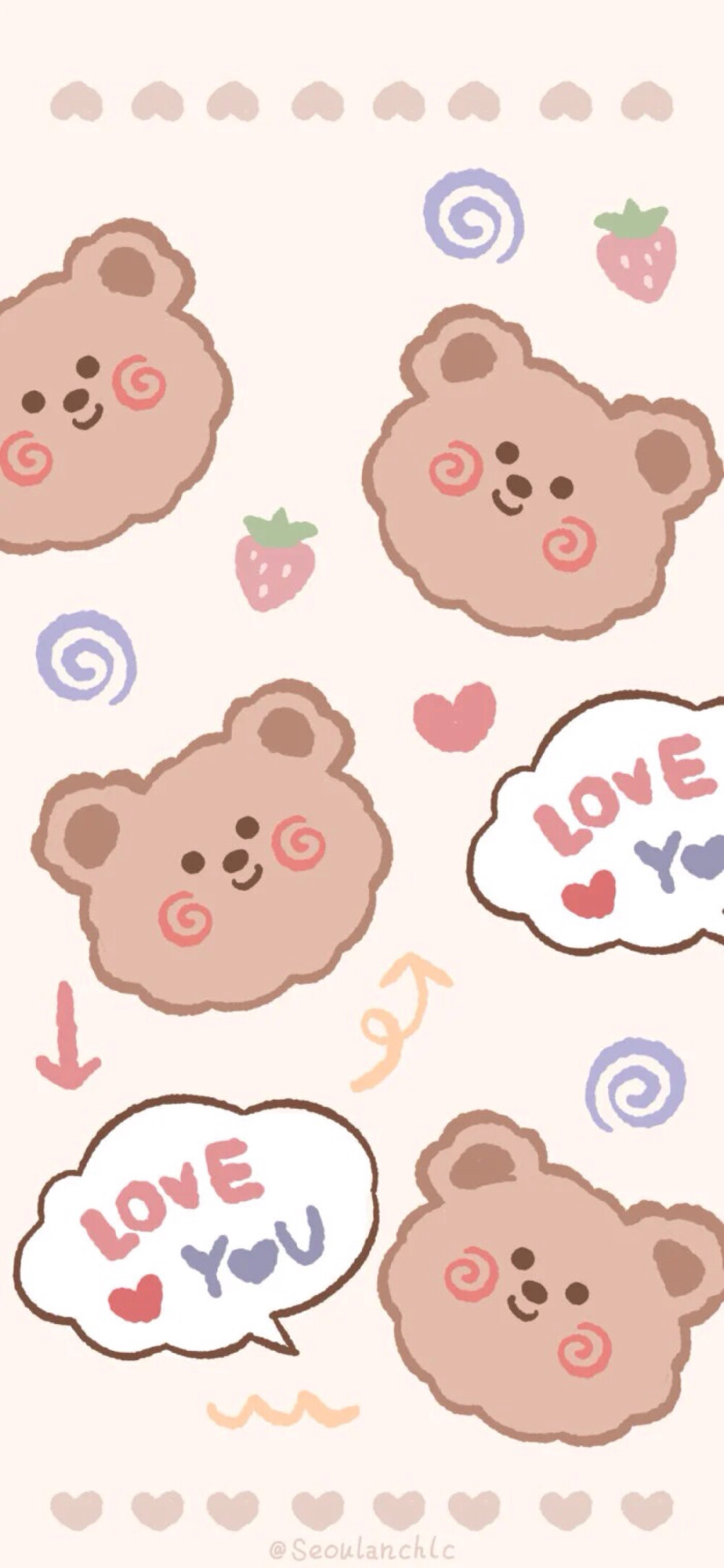 可爱卡通小熊锁屏少女心壁纸赞评论更多所有评论你也来说些什么吧