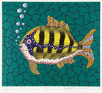 草间弥生,波点画