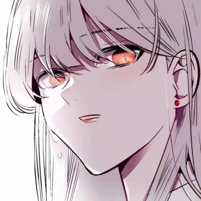 白色头发动漫女头