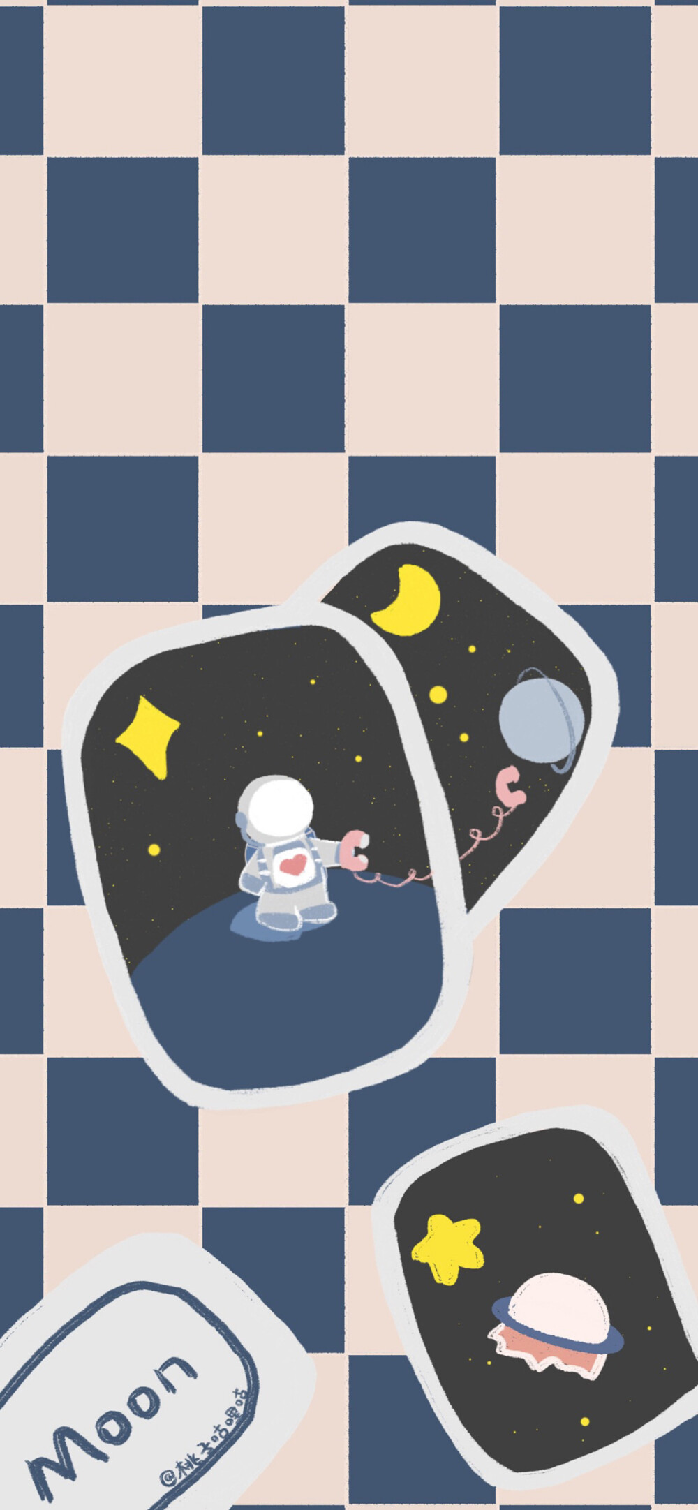 私藏壁纸|小小宇宙太空人