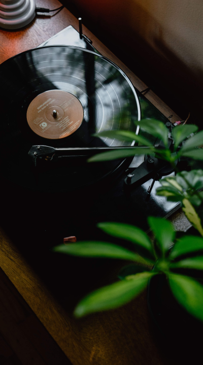 复古 调 帽子 唱片 书房 雨 壁纸 背景 唯美