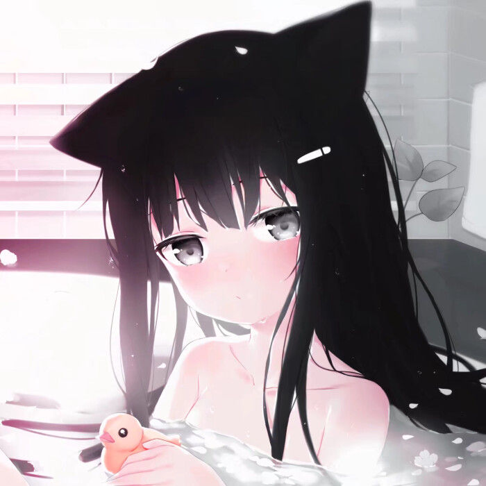 自截:动漫女头 女生头像