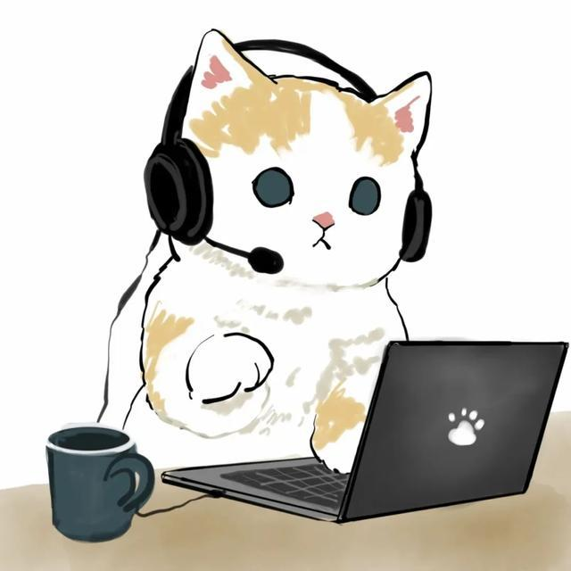 猫咪头像‖很抱歉呼啦圈没能让我这只猫变瘦