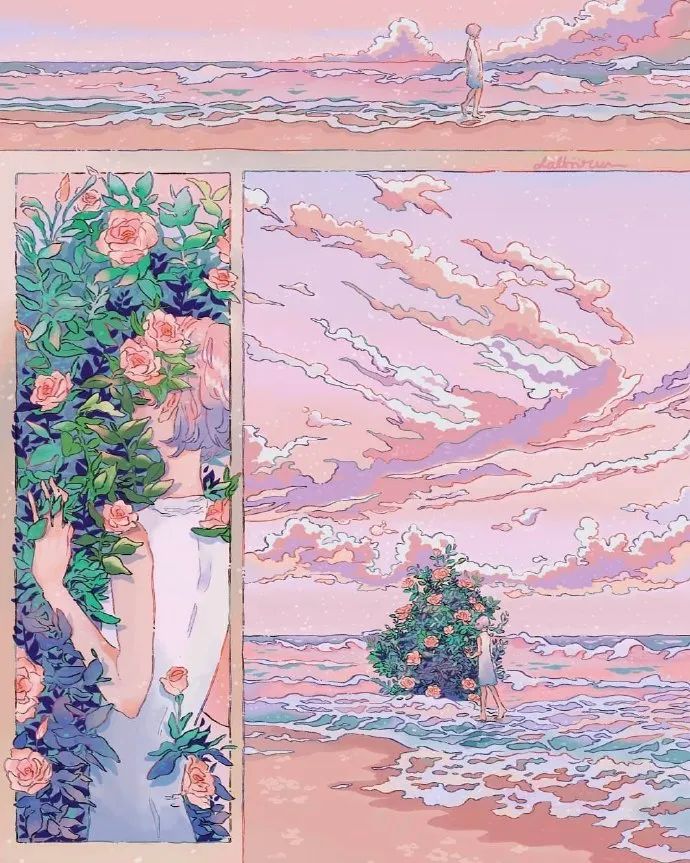 作者: 插画师 biiru ins:dalbiiru.