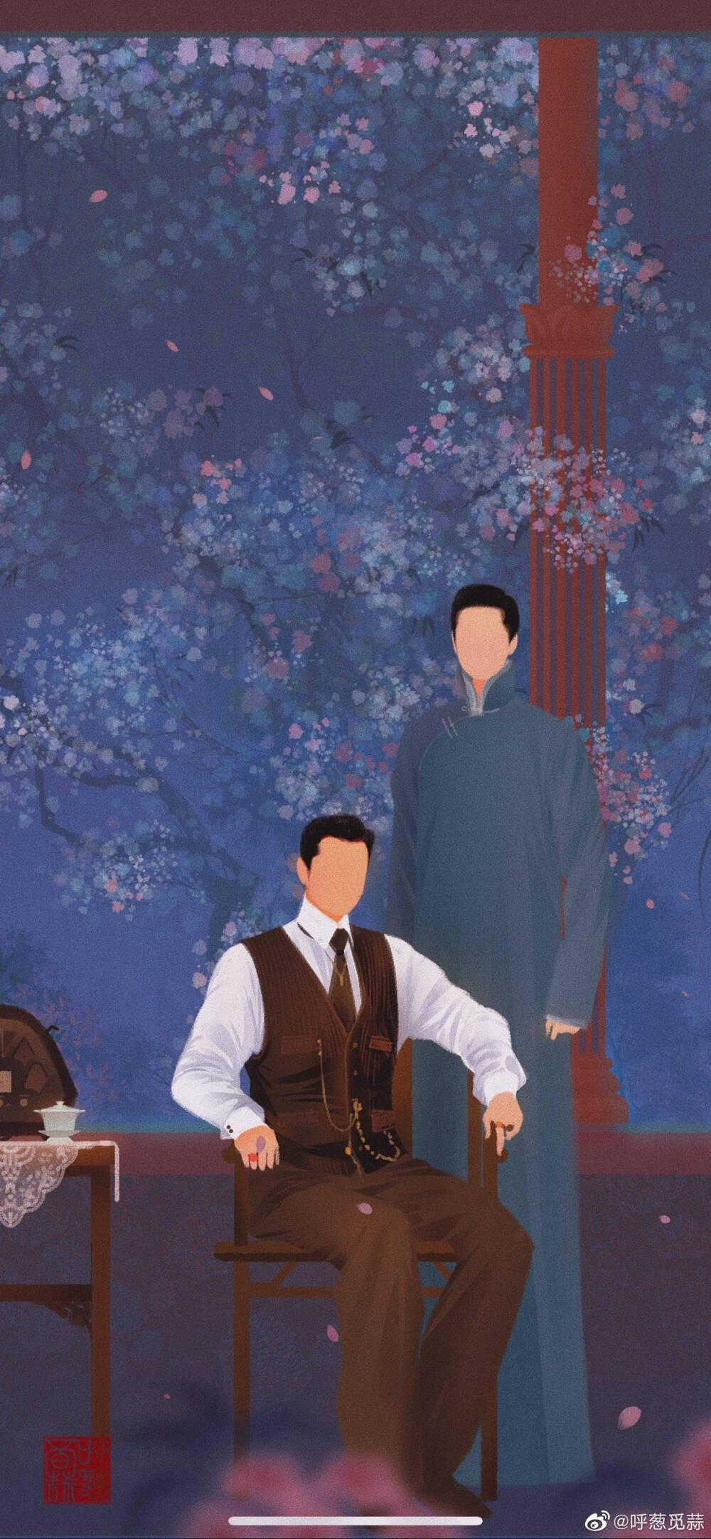 无脸古装群像鬓边不是海棠红程凤台x商细蕊