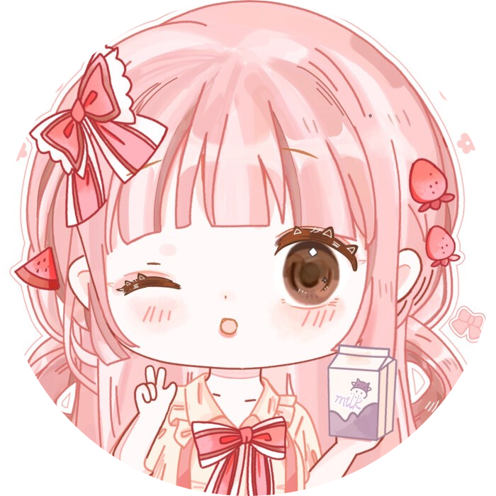 可爱人物头像(圆形框)