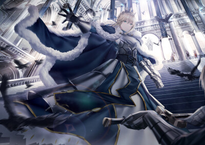 fate/grand orde 阿尔托利亚·潘德拉贡 saber 绘师:纯白可怜(p id=