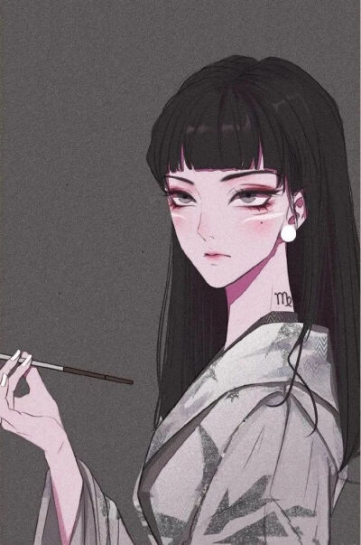 女生动漫头像(除第一张为抖音小机灵儿作品,其余图为作者 一捆蒜所绘)