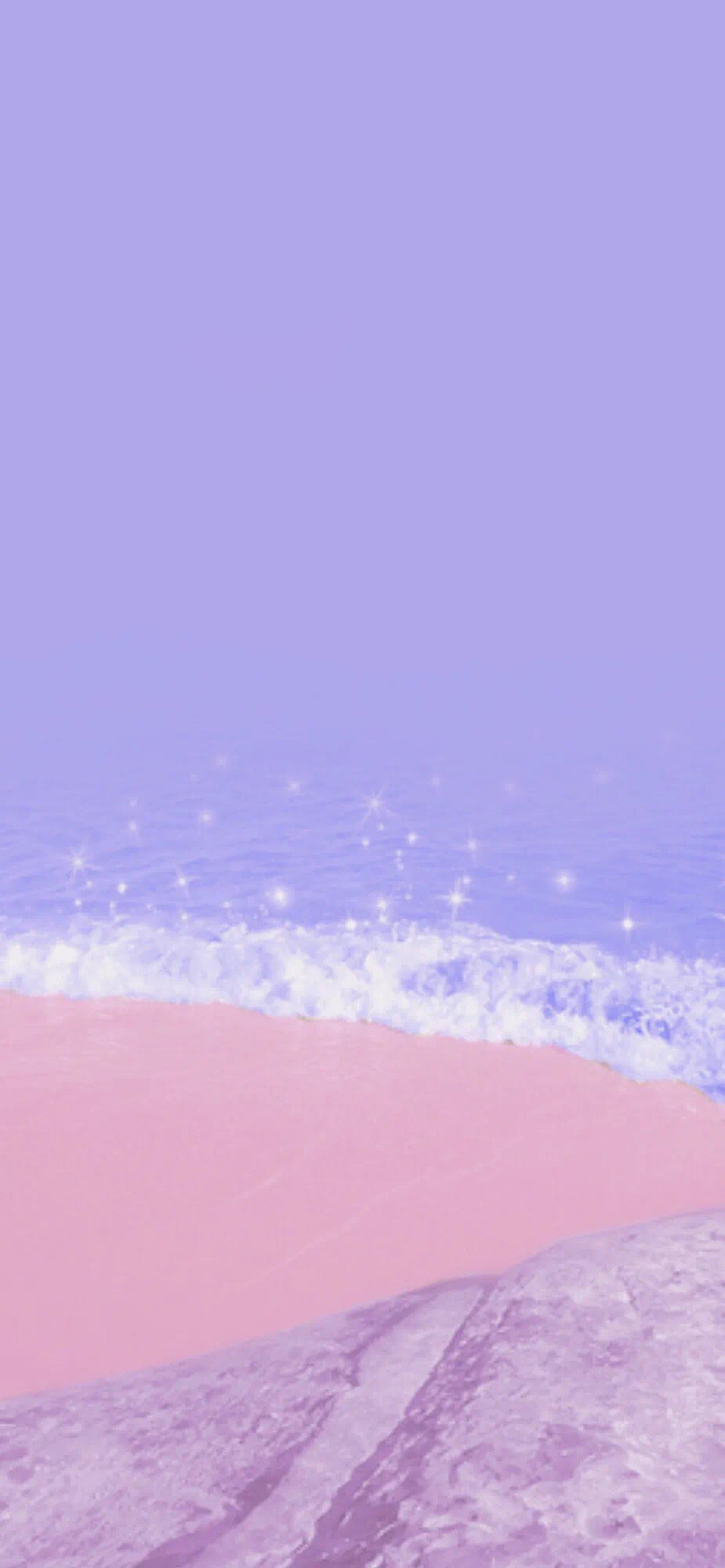 梦幻的紫蓝色系