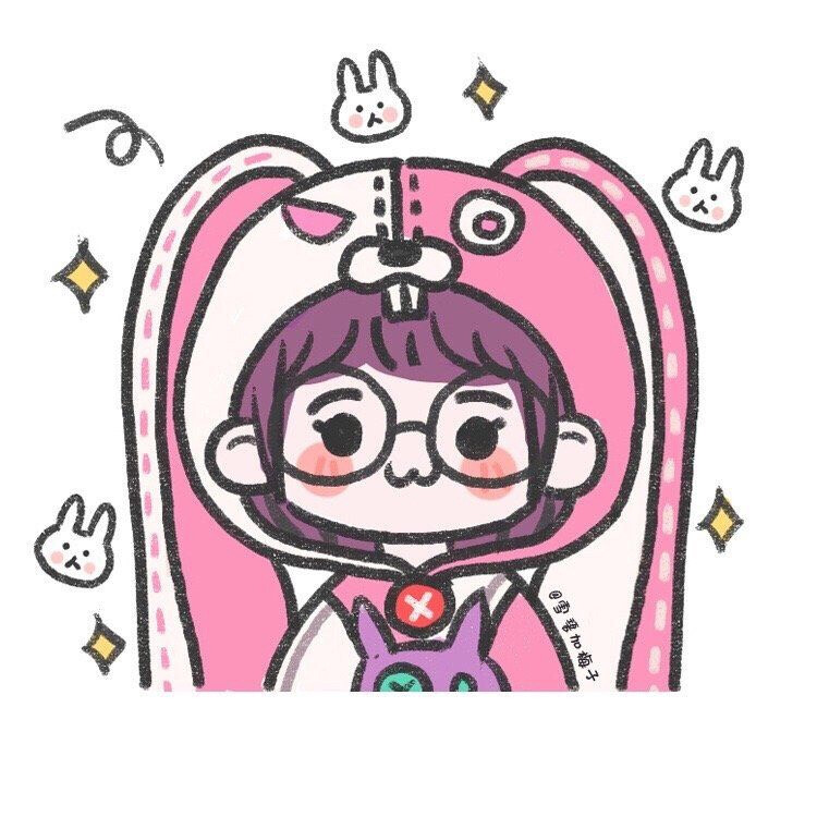 王者荣耀闺蜜头像 cr:雪碧加梅子