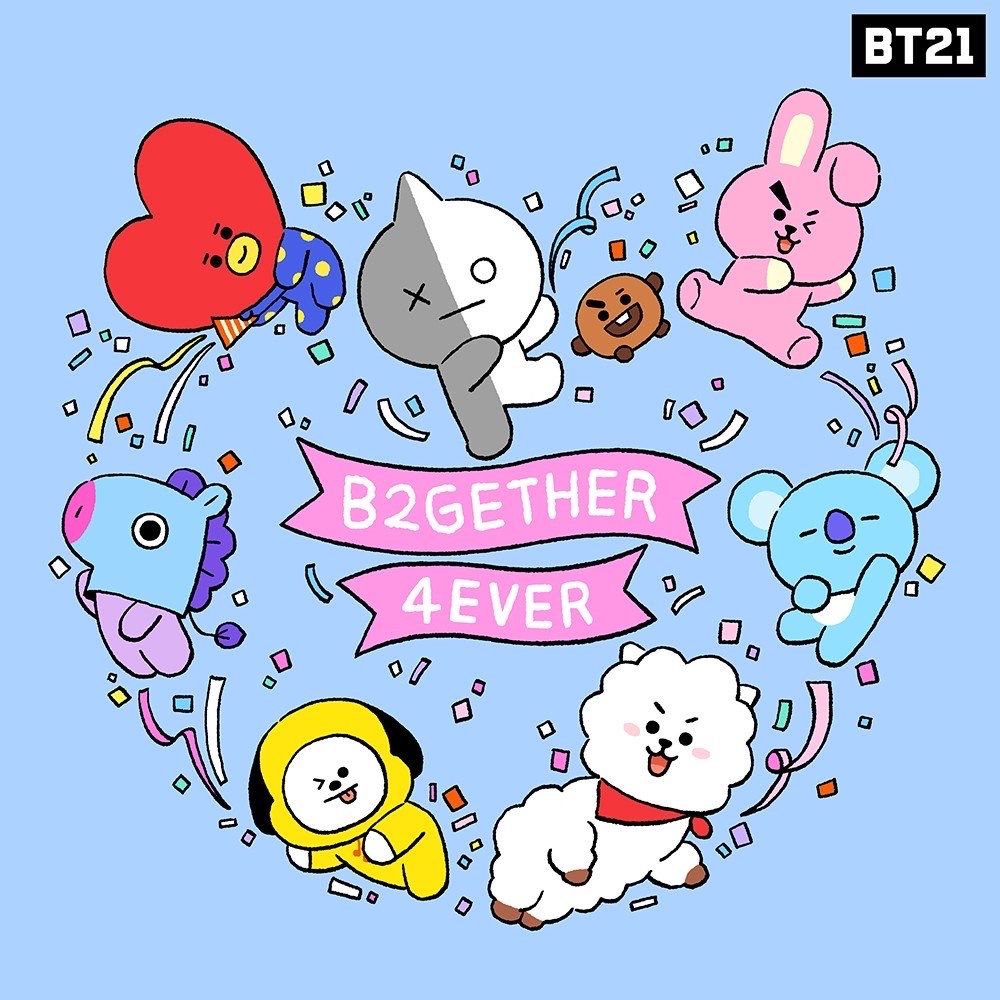 BT21可爱简笔画图片